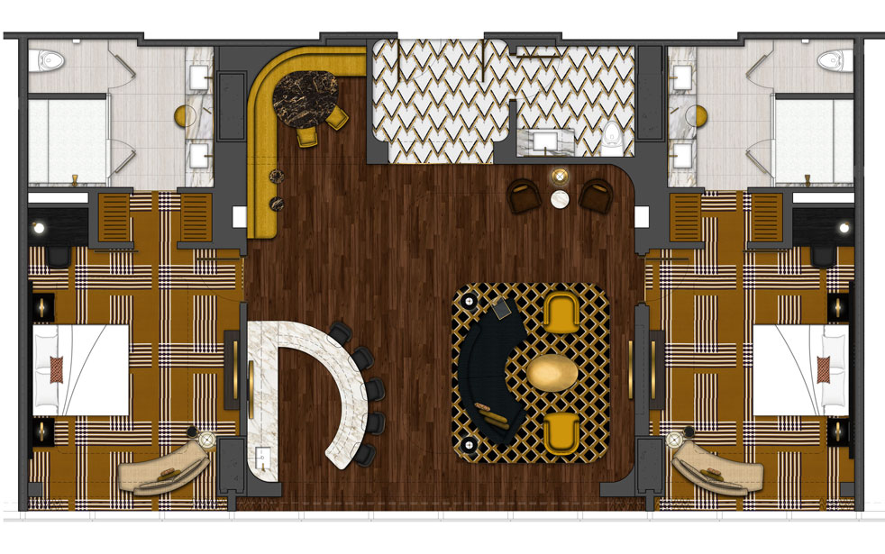 Founder's Suite at Circa Resort & Casino
