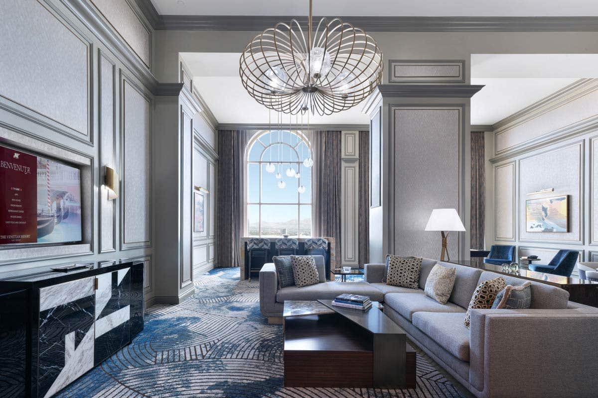 New Corner Two Bedroom Suite at The Venetian