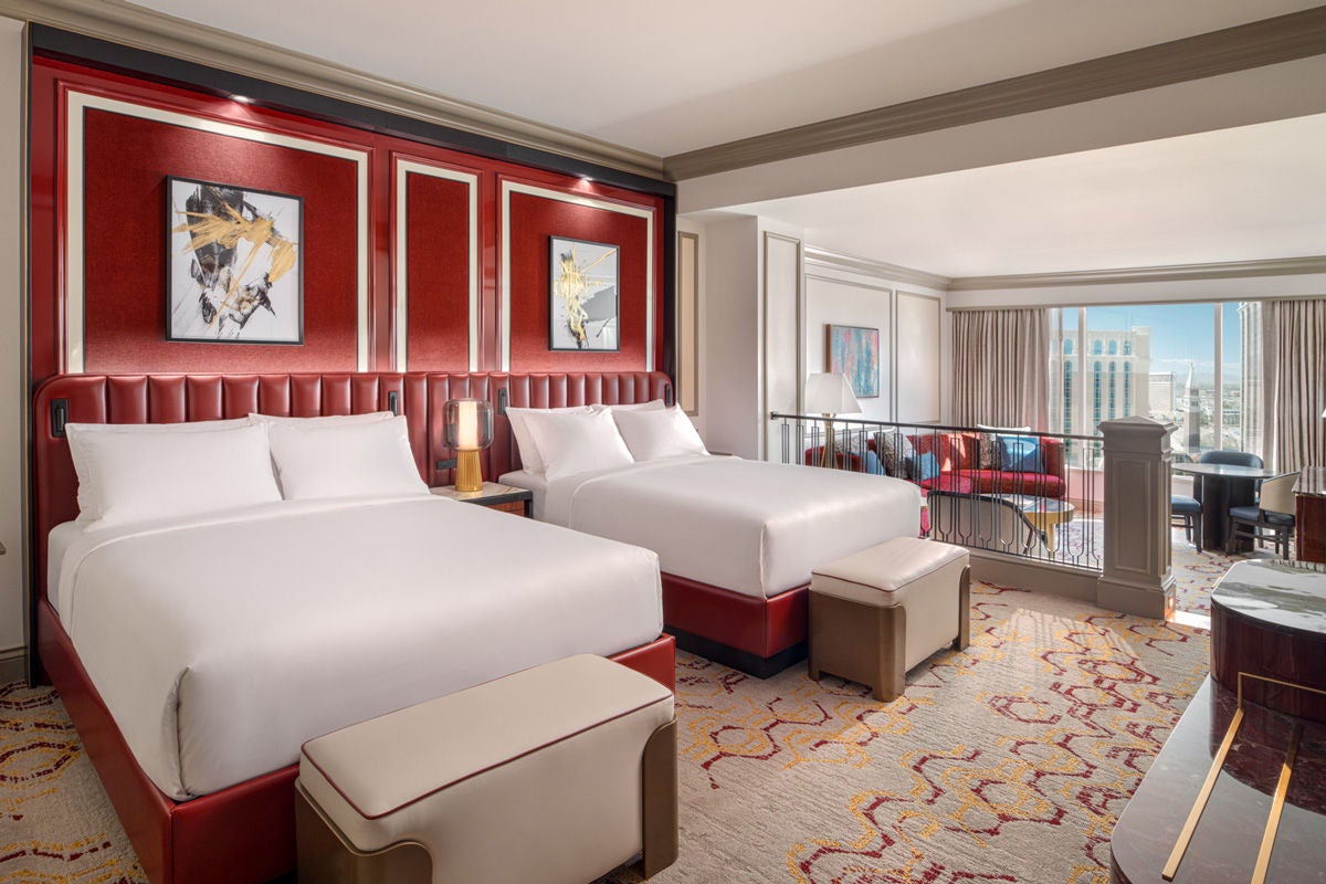 Newly Remodeled Luxury Two Queen Suite at The Venetian, Venetian Resort