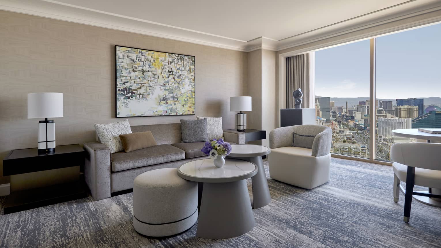 Strip-View One-Bedroom Suite at Four Seasons Hotel Las Vegas