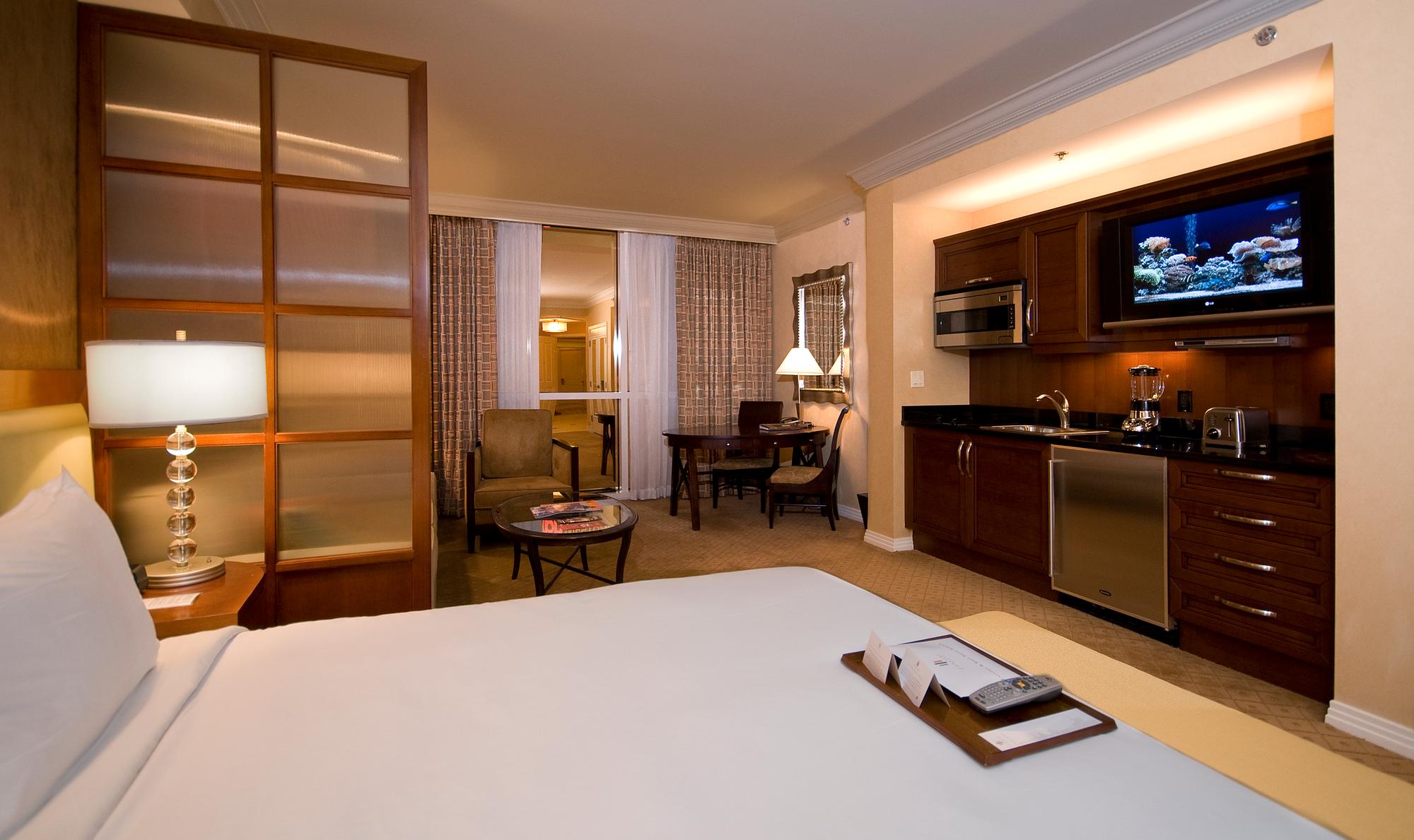 Deluxe Balcony Suite at The Signature at MGM Grand