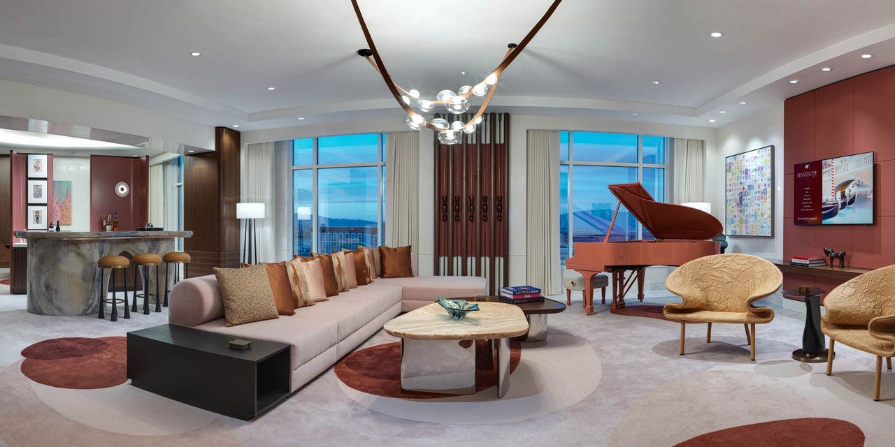 Newly Remodeled Presidential Suites at The Venetian Resort Las Vegas