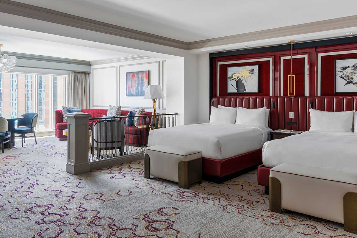 Newly Remodeled Premium Two Queen Suite at The Venetian, Venetian Resort
