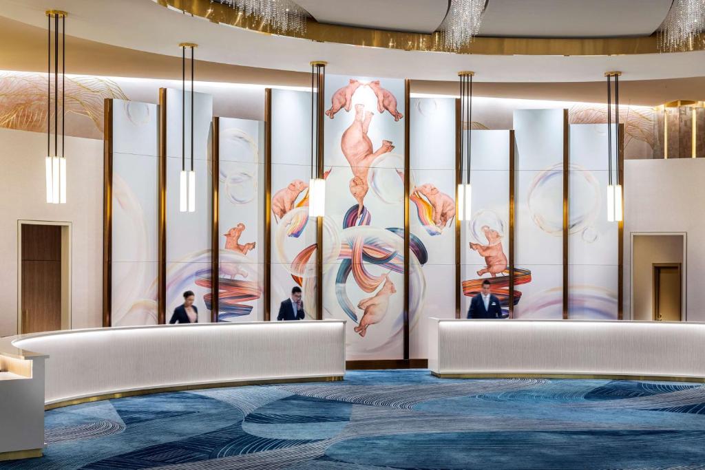 One-Bedroom King Suite with City View at Conrad Las Vegas
