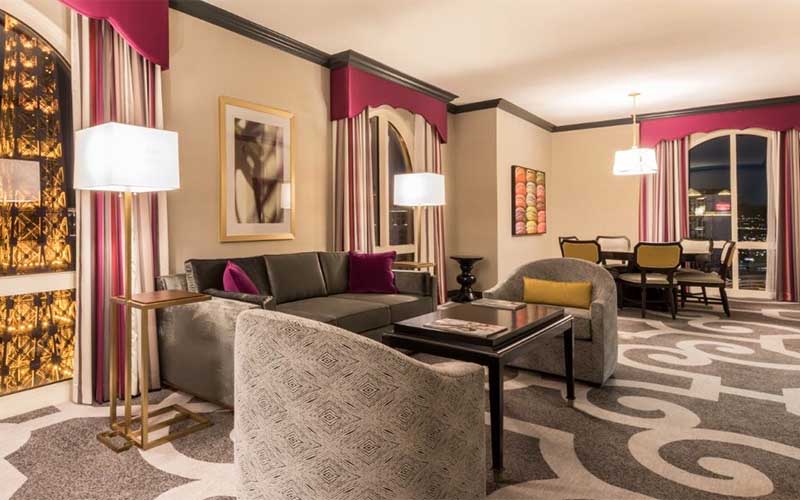 Bordeaux Charlemagne Suite at Paris Las Vegas
