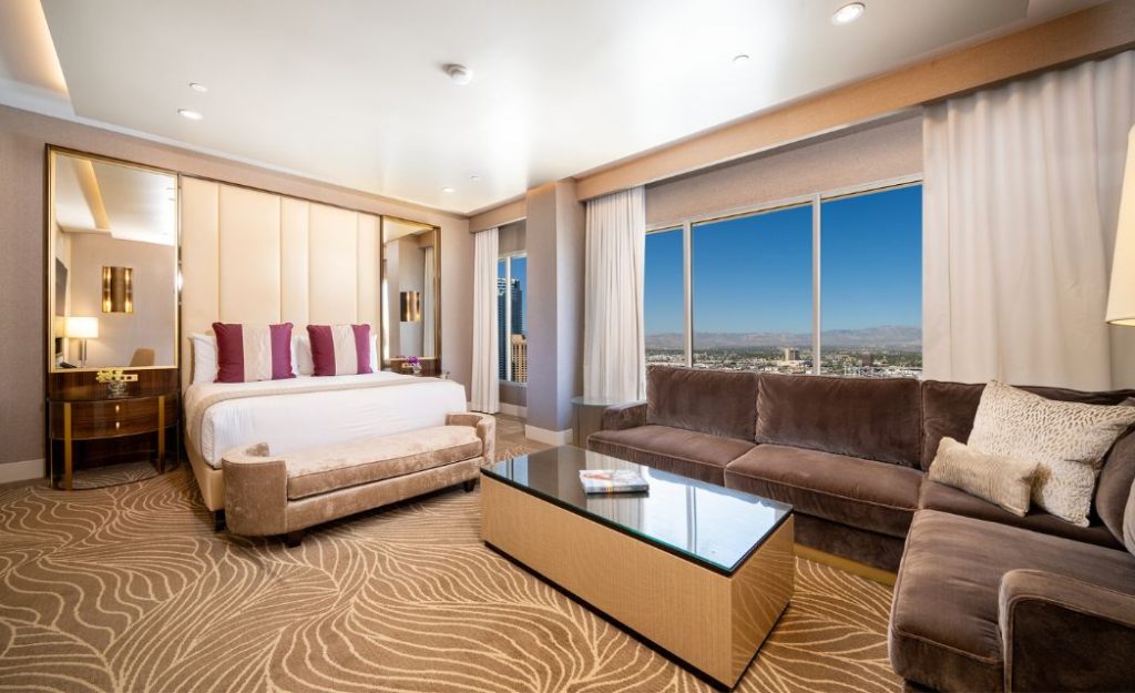 Marra Style Signature Junior Suite at SAHARA Las Vegas