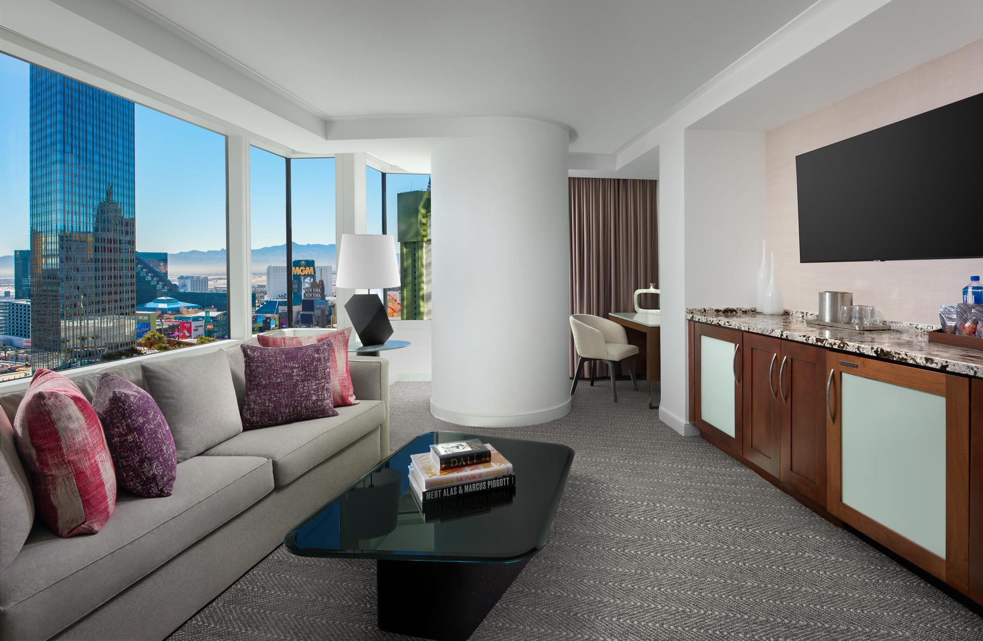 Center Suite Strip View at ARIA Resort & Casino