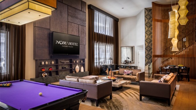 Penthouse Suite at Nobu Hotel Caesars Palace