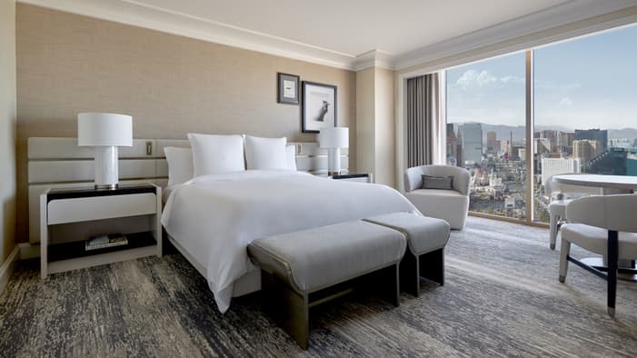 Strip View Room at Four Seasons Hotel Las Vegas