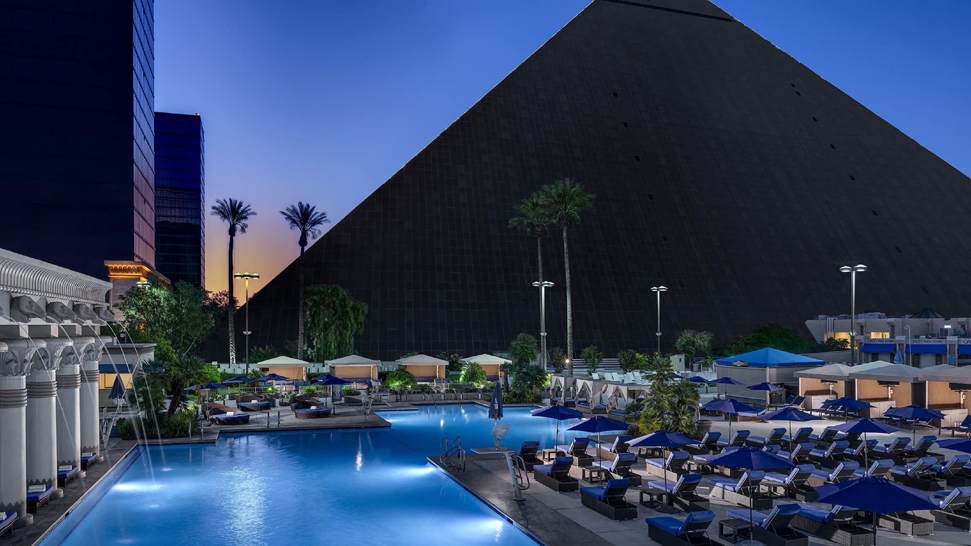 Balcony Rooms at Luxor Hotel and Casino