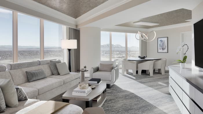 Sunrise View Panoramic Suite at Four Seasons Hotel Las Vegas