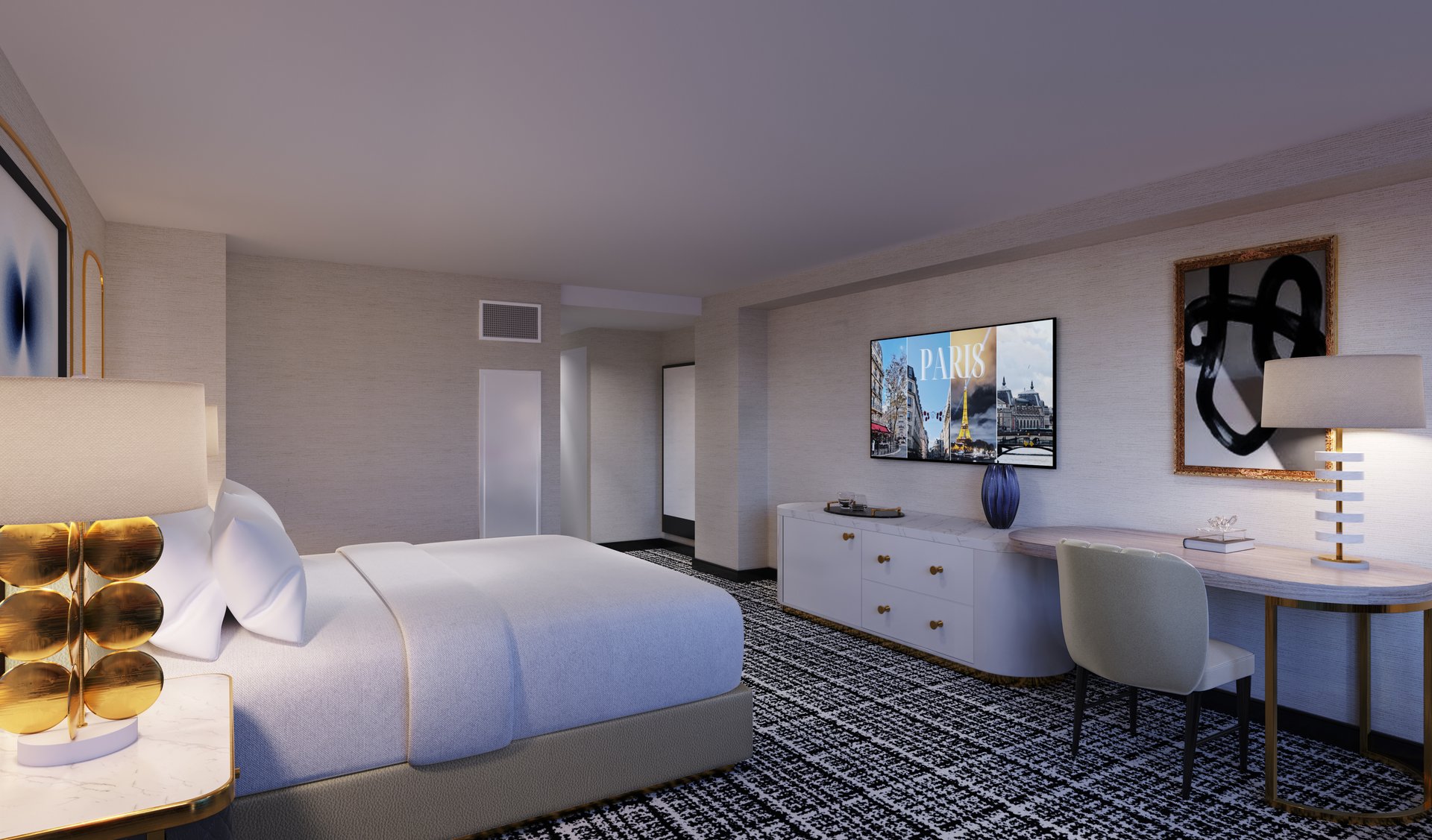 Versailles Room, 1 King Bed, Pool View, Non-Smoking — photo 2