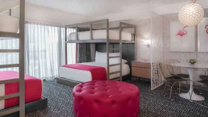 Bunk Bed Suite at Flamingo Las Vegas