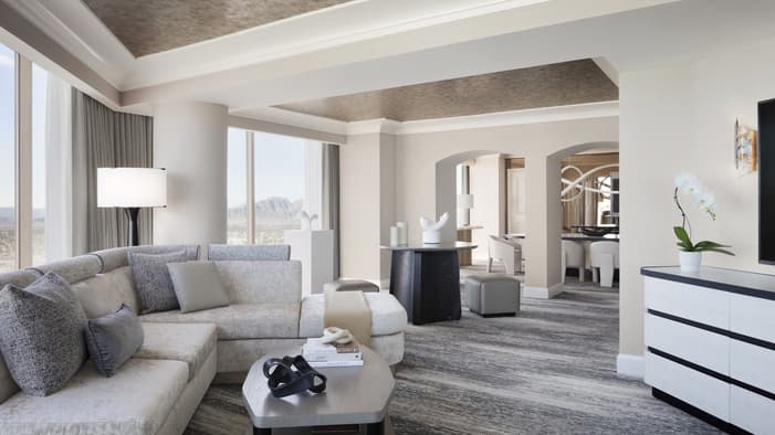 Strip View Presidential Suite at Four Seasons Hotel Las Vegas