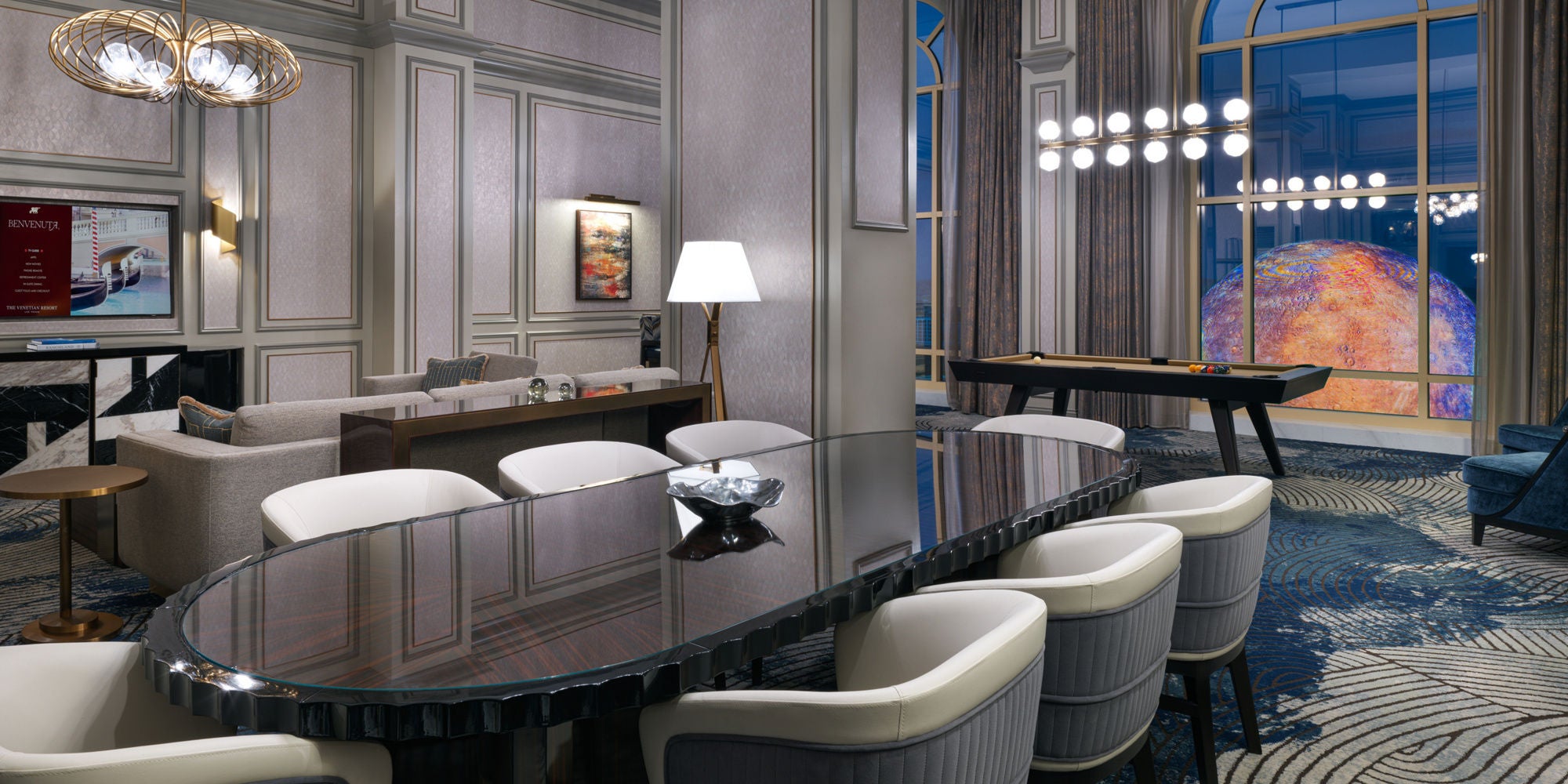 New Corner Two Bedroom Suite at The Venetian